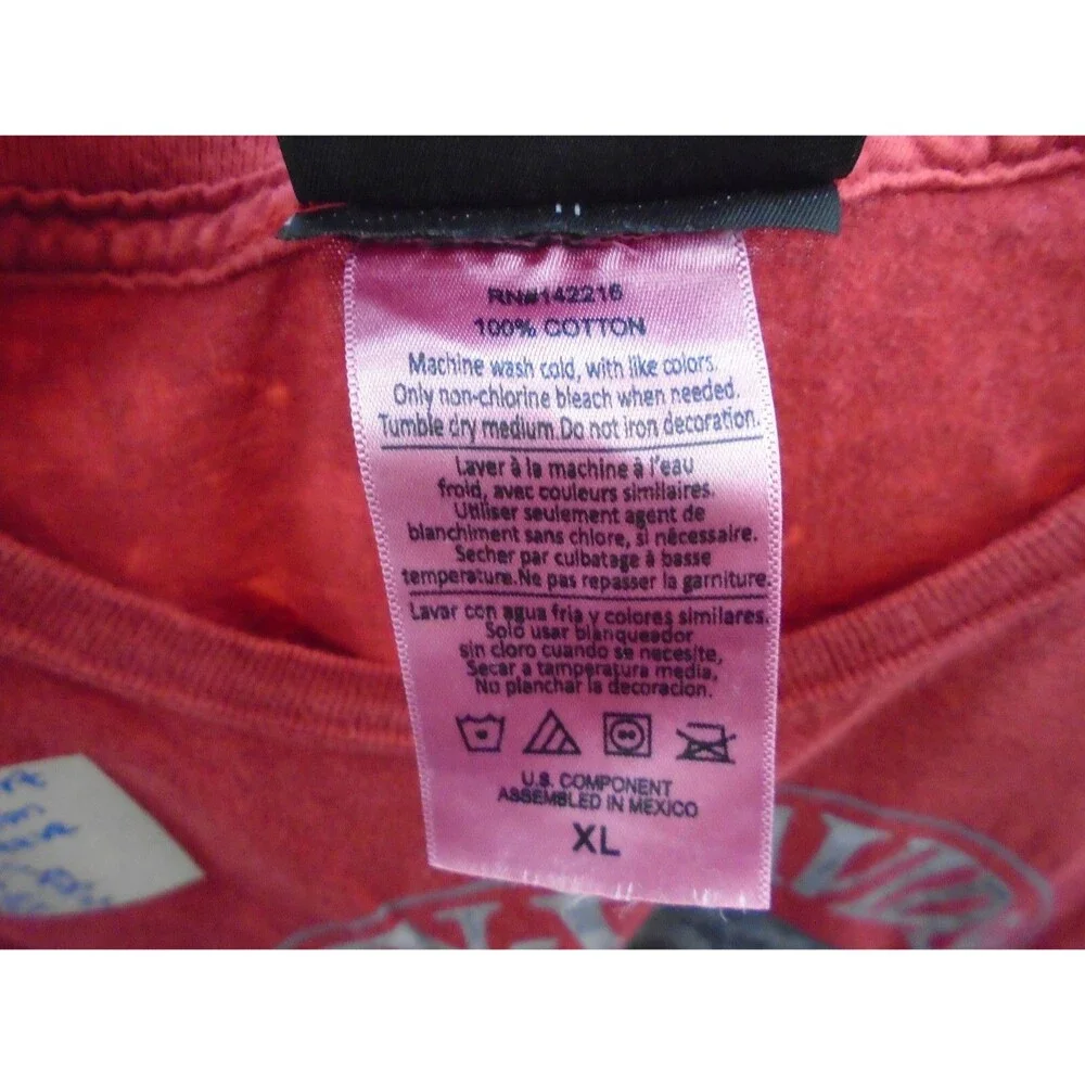 Harley Davidson Museum Shirt Men's Size XL Skull Red Milwaukee Wi - Picture 11 of 11